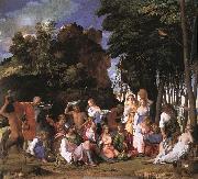 The Feast of the Gods, BELLINI, Giovanni